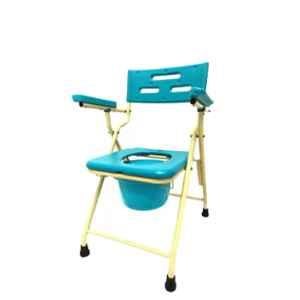 Karma RYDER-215MS 110kg Iron & Plastic Commode Chair
