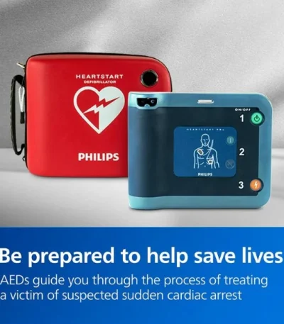 Philips HeartStart FRx Defibrillator with Ready-Pack with training Support