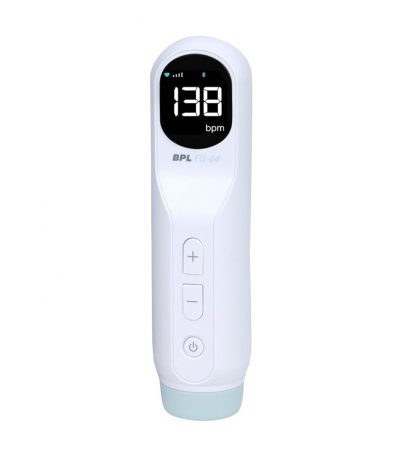 BPL Medical Technologies FD-04 APP Connected Fetal Doppler|Pulse Wave Technology|Heartbeat Detection Machine for Home and Clinic Use – White