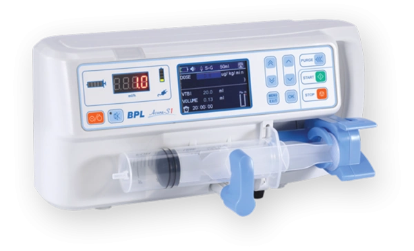 BPL Medical Technologies Acura S1 Infusion Pump with LCD Display