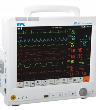 BPL Medical Technologies EliteView EV100 Patient Monitor with ECG