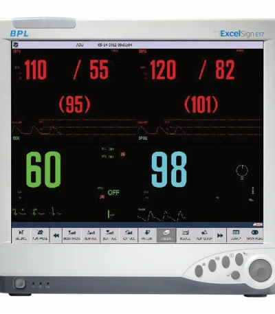 BPL Medical Technologies ExcelSign E17 Patient Monitor with ECG
