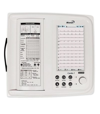 Bionet Cardio7 CHANNEL 12 ECG