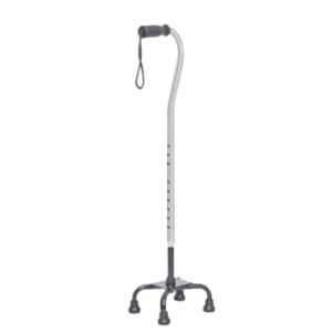 Karma Ryder WS-420 CR Aluminium Silver Swan Neck Walking Stick