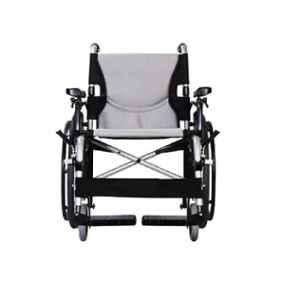 Karma S-Ergo 305 115kg 18 inch Aluminum Silver Manual Foldable Wheel Chair, 133-00017