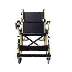 Karma KM-2500L 890x560x860mm 20F Champagne Aluminium Foldable Wheelchair