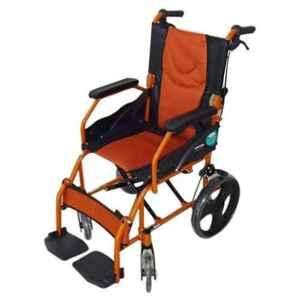 Karma Aurora 5 16 inch Orange Lightweight Foldable Wheelchair
