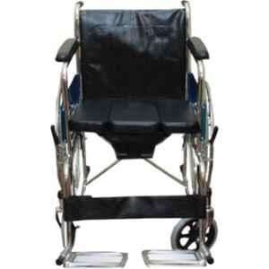 Karma Rainbow 6 100kg Black & Blue Manual Self Propelled Wheel Chair, 154-00002